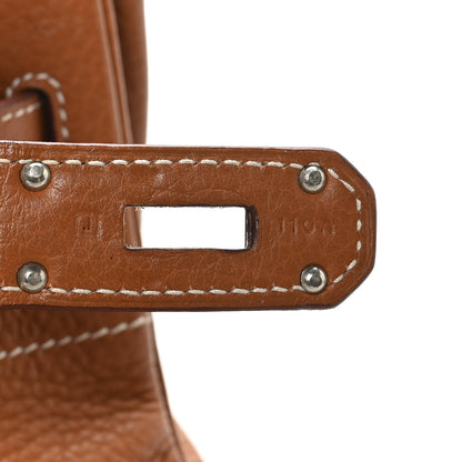 Hermes Taurillon Clemence JPG Birkin 42 Gold 7 of 10