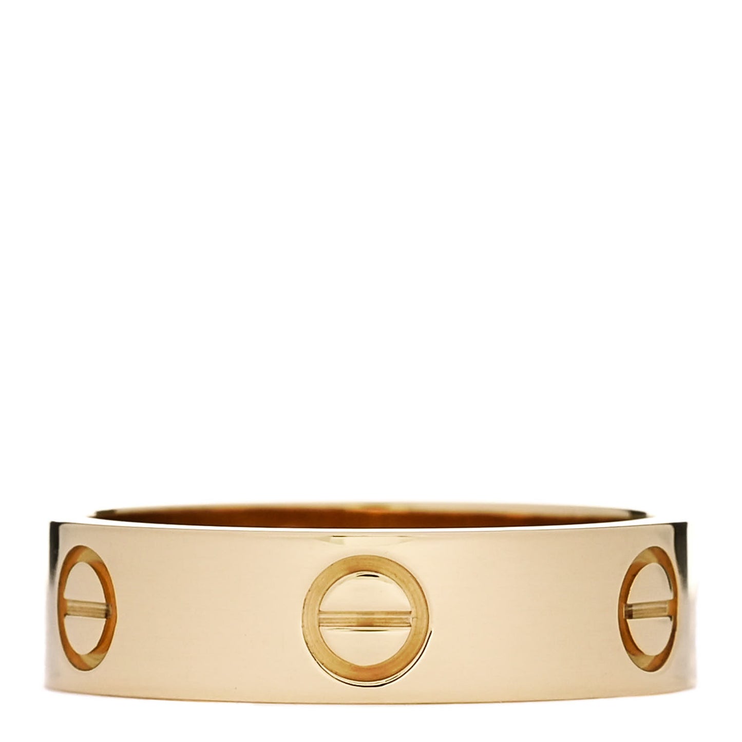 18K Yellow Gold 5.5mm LOVE Ring 58 8.25