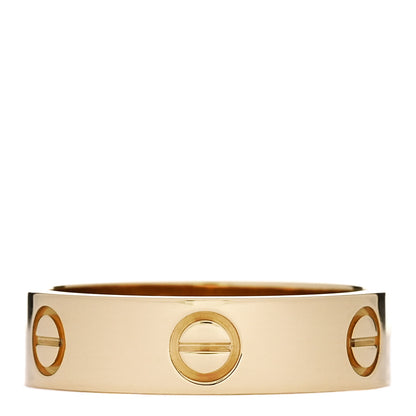 Cartier 18K Yellow Gold 5.5mm LOVE Ring 58 8.25 1 of 5