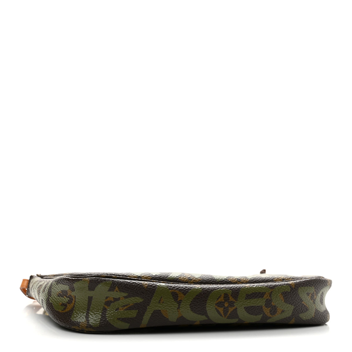 Monogram Graffiti Pochette Accessories Kaki