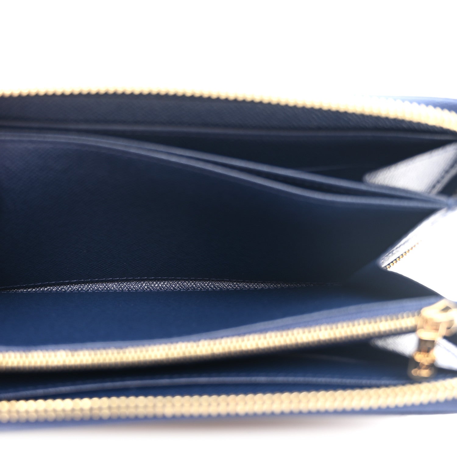 Louis Vuitton Damier Paillettes Zippy Wallet Blue 6 of 9