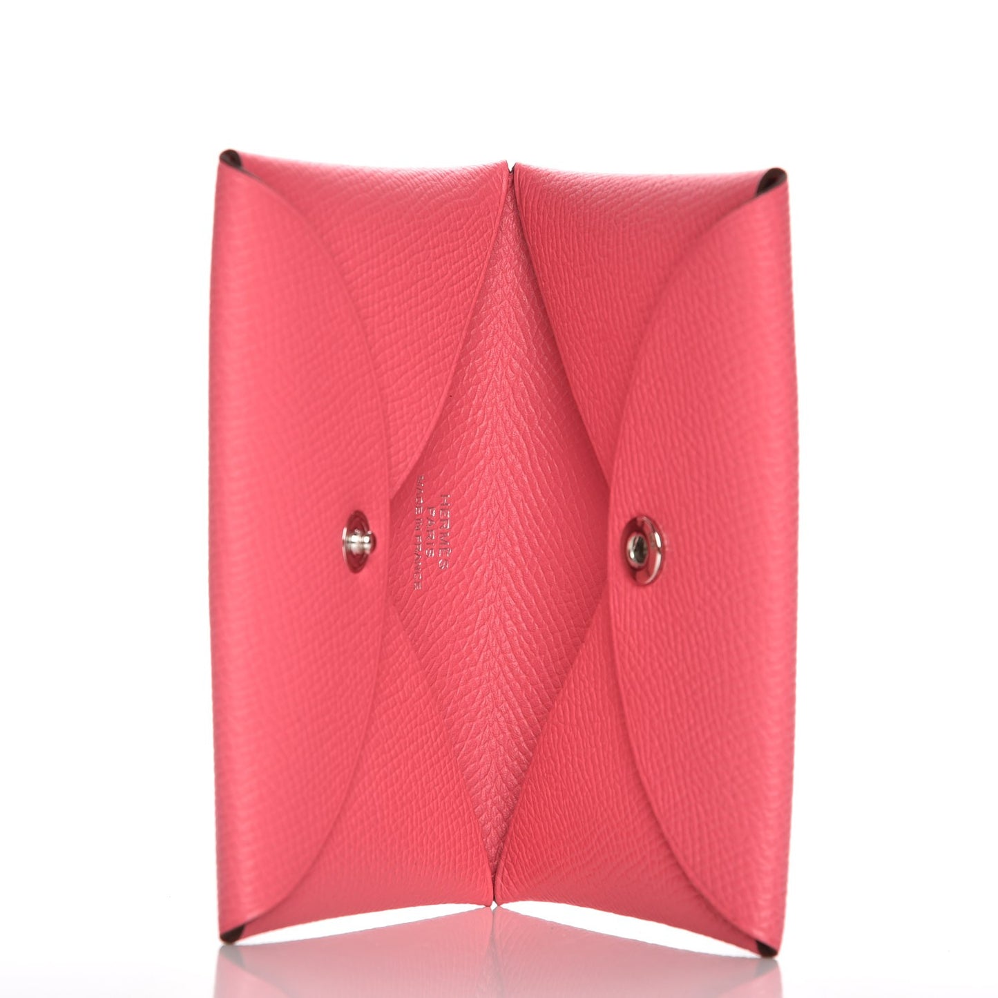 Epsom Calvi Card Case Rose Azalee