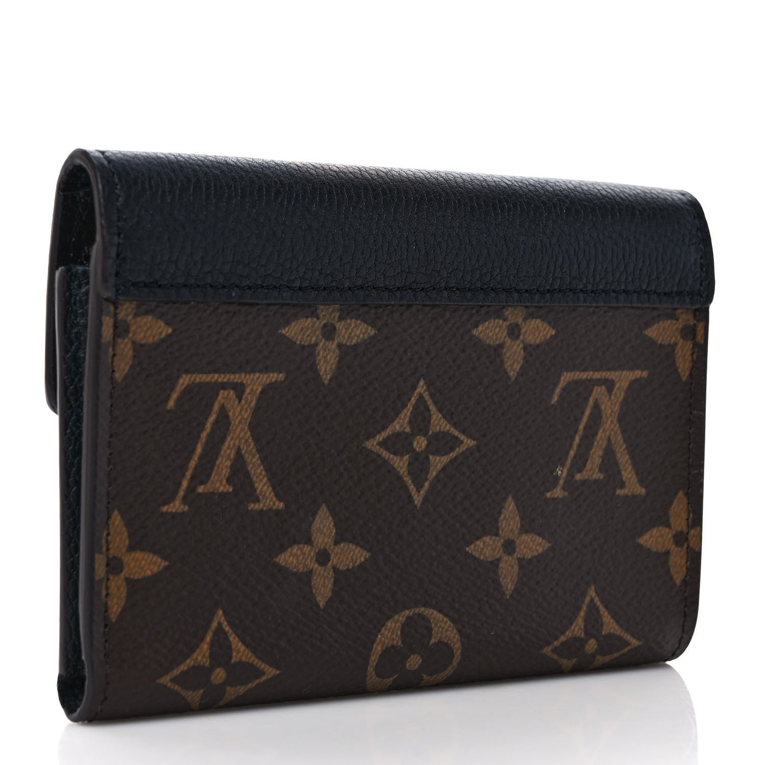 Louis Vuitton Monogram Pallas Compact Wallet NM Black 3 of 7