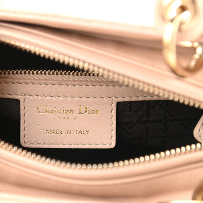 Christian Dior Lambskin Cannage Medium Lady Dior Light Pink 5 of 10
