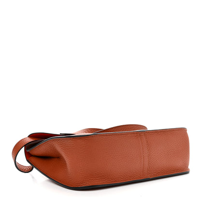Hermes Taurillon Clemence Verso Halzan 25 Cuivre Capucine 4 of 10