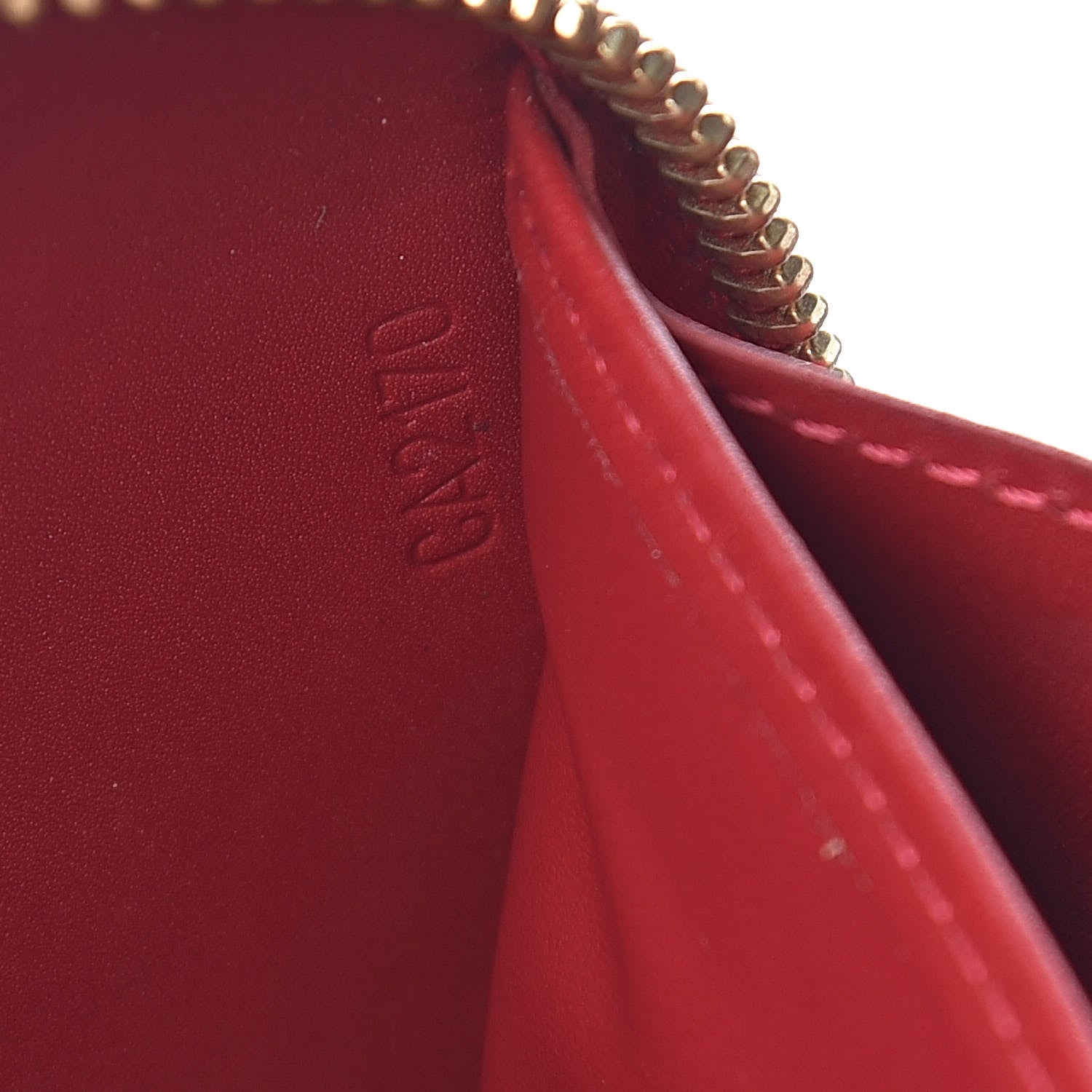 Louis Vuitton Vernis Zippy Wallet Pomme D'Amour 7 of 12