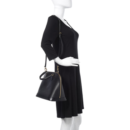 Louis Vuitton Epi Alma PM Black 2 of 13