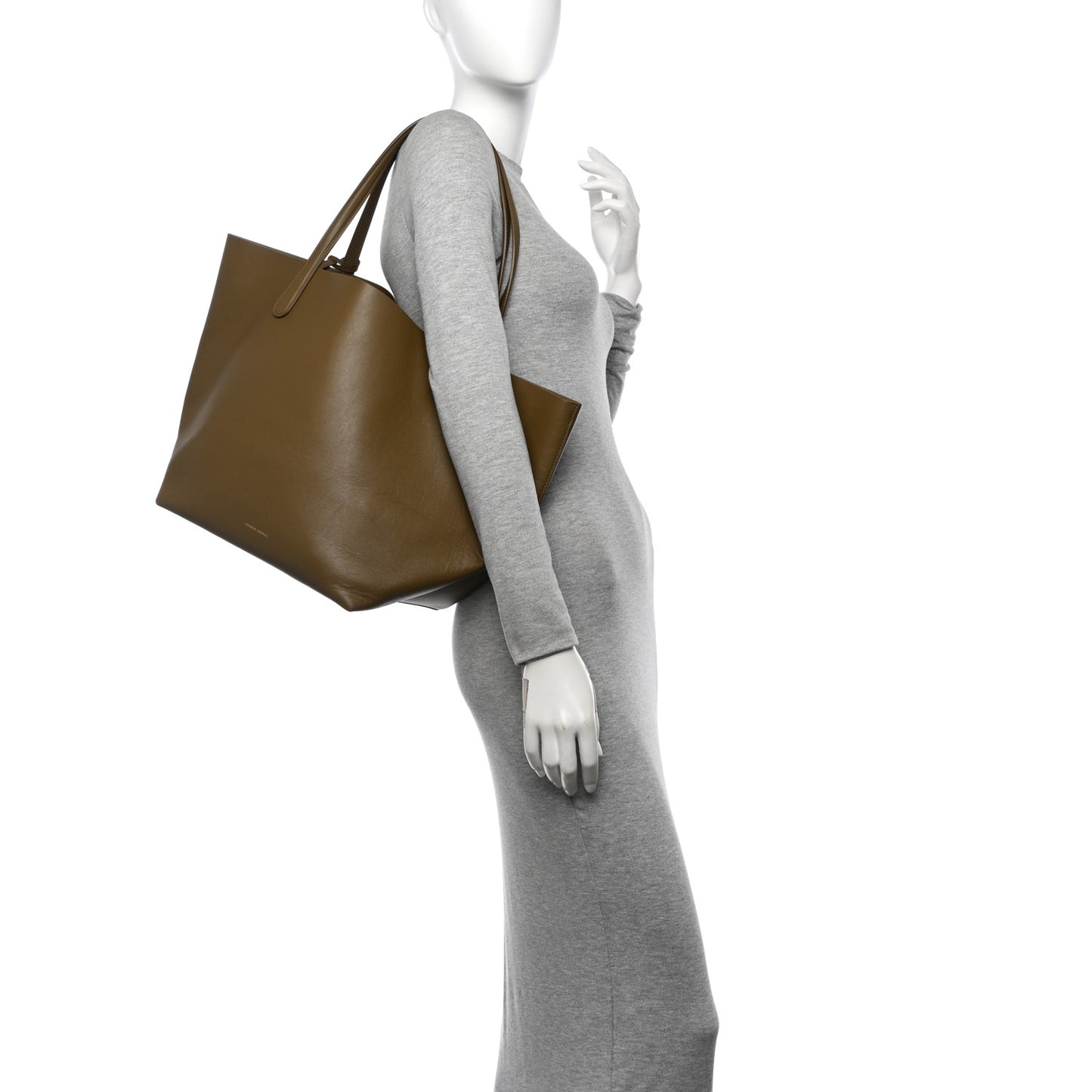 Supple Calfskin Everyday Soft Tote Bamboo