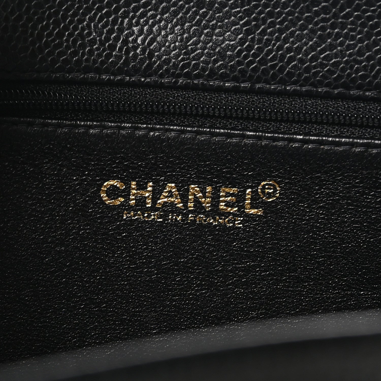 Chanel Caviar CC Tote Black 6 of 10