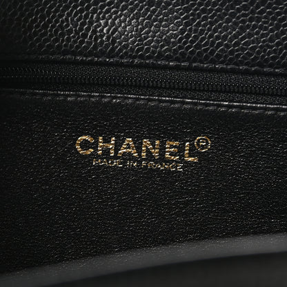 Chanel Caviar CC Tote Black 6 of 10