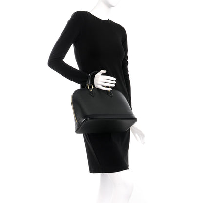 Louis Vuitton Epi Alma PM Black 2 of 7