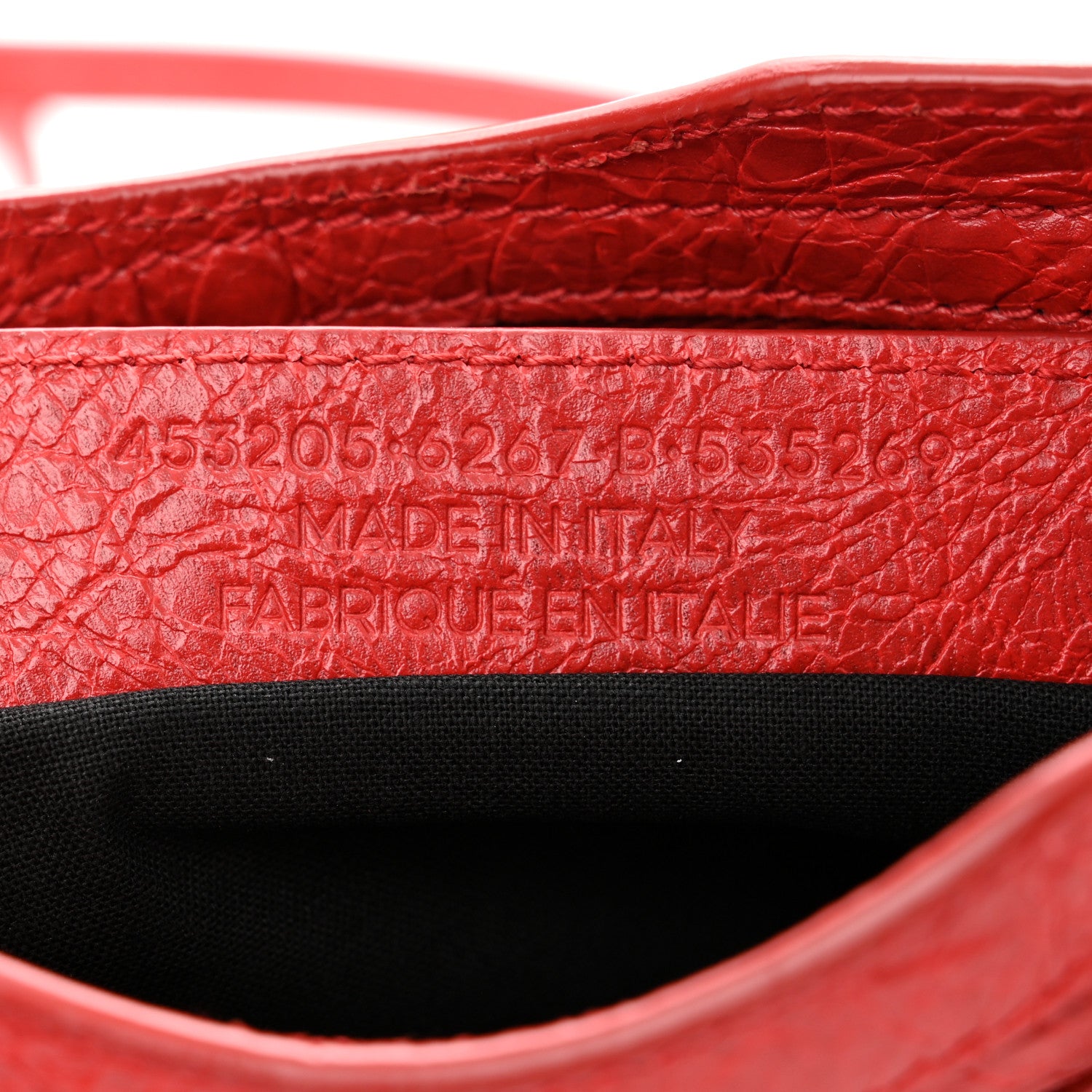 Balenciaga Agneau Classic Silver Hardware Nano City Rouge Groseille 7 of 10