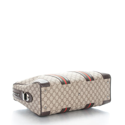 Gucci GG Plus Monogram Web Briefcase Dark Brown 4 of 9