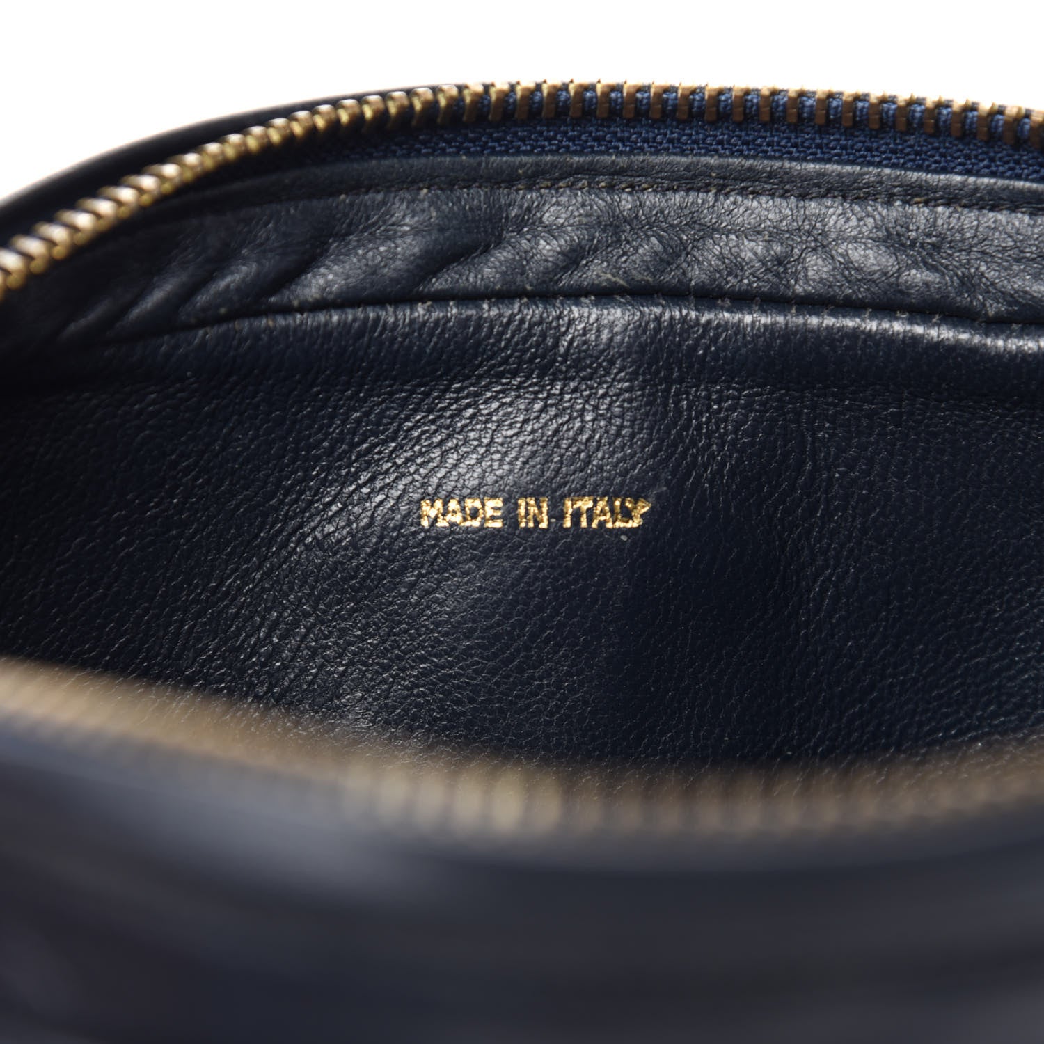 Chanel Lambskin Quilted CC Tassel Camera Case Navy 9 of 11