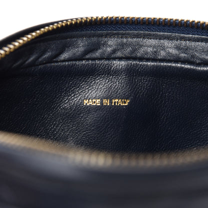 Chanel Lambskin Quilted CC Tassel Camera Case Navy 9 of 11
