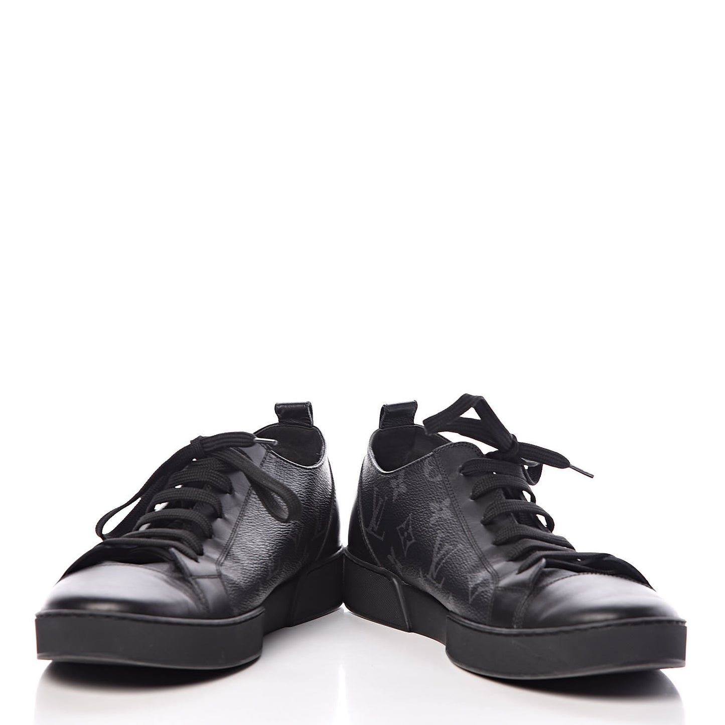 Monogram Eclipse Match Up Sneakers 7 Black