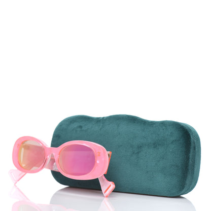 Gucci Acetate Oval Sunglasses GG0517S Pink 7 of 7