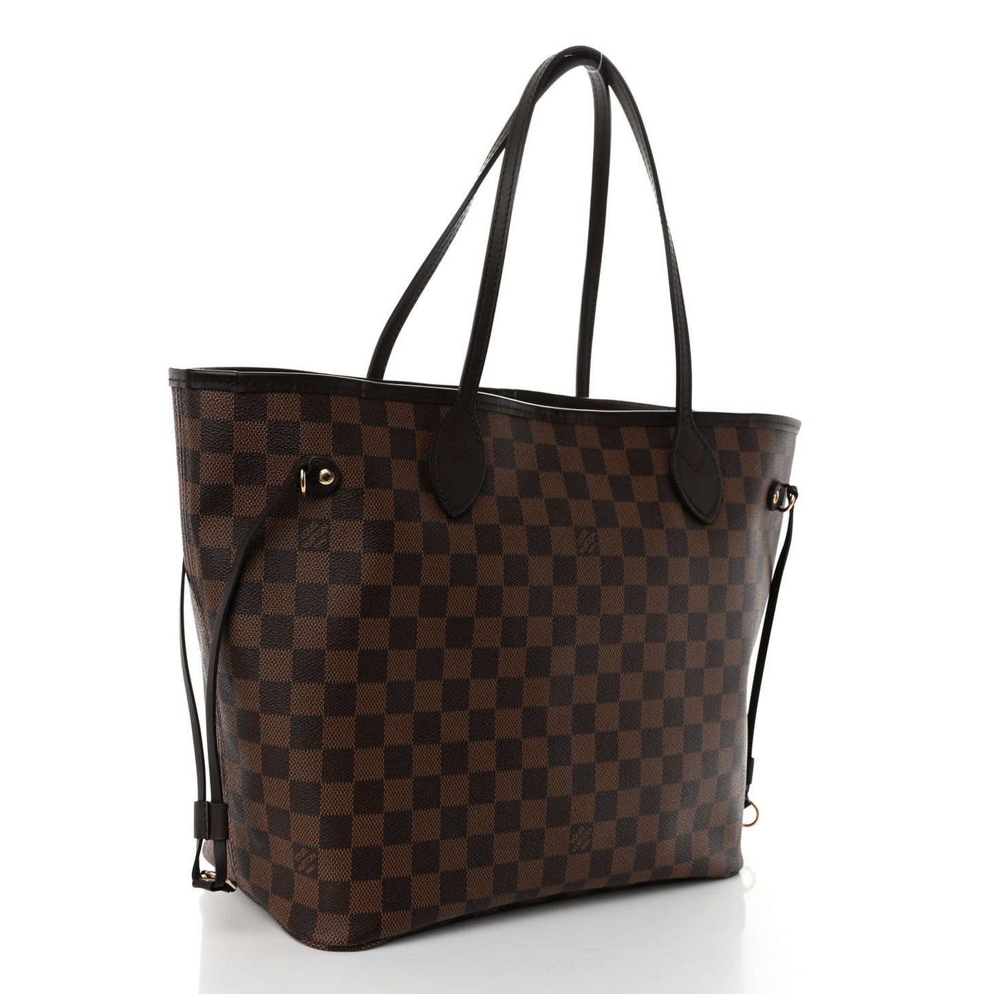 Damier Ebene Neo Neverfull MM Rose Ballerine