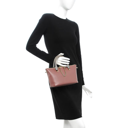 Chloe Smooth Calfskin Mini Baylee Tote Darlington Pink 3 of 10