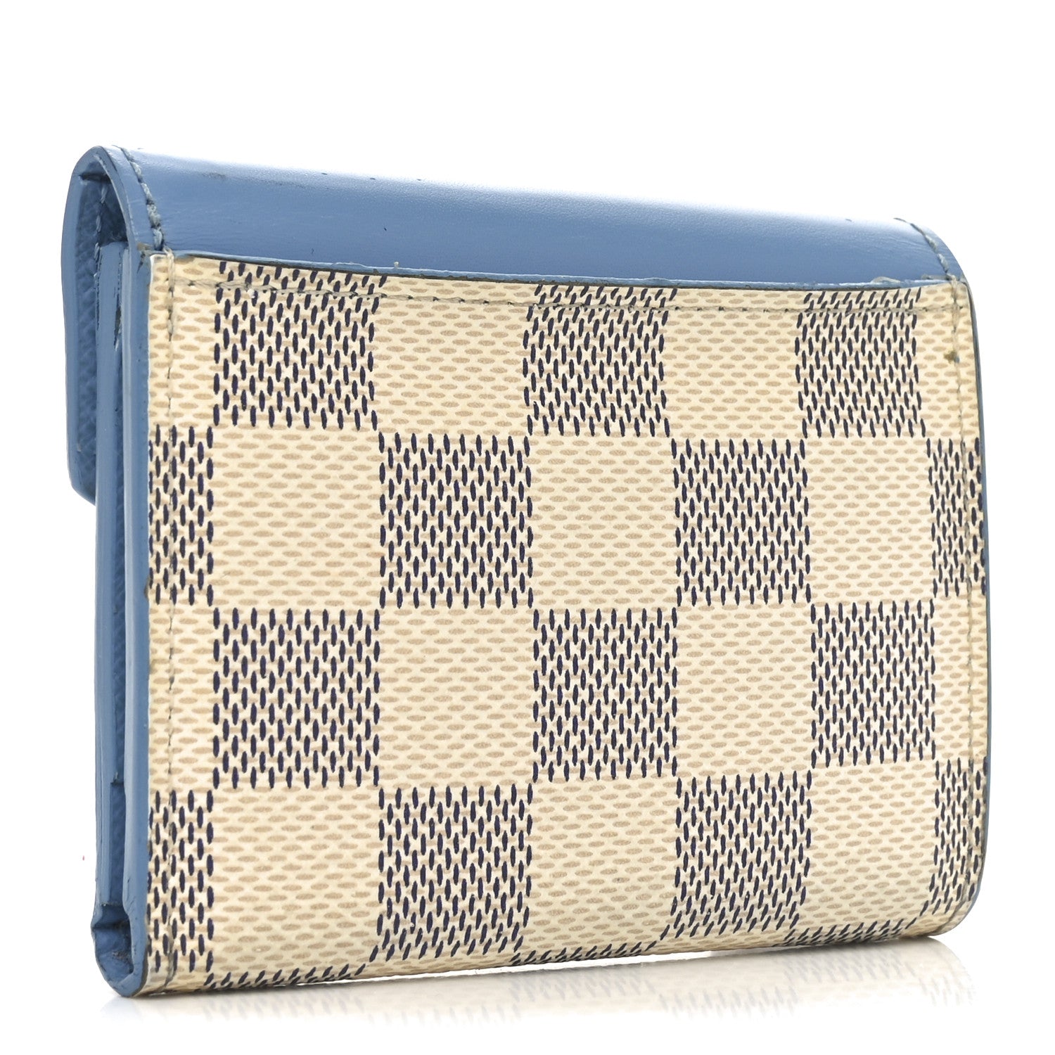 Louis Vuitton Damier Azur Zoe Wallet Bleuet 3 of 6