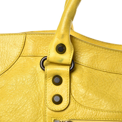 Balenciaga Agneau Classic Hardware City Mimosa Verveine 18 of 19
