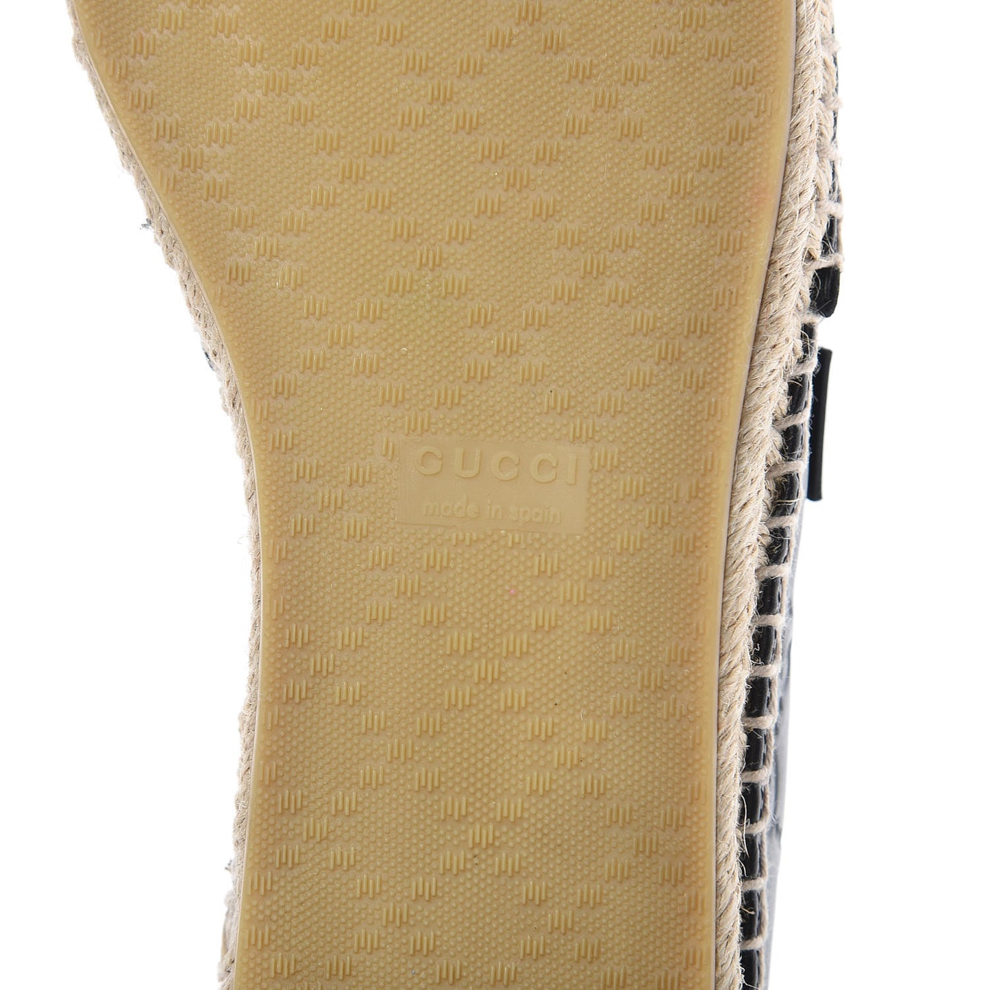Guccissima Signature Espadrilles 37.5 Black