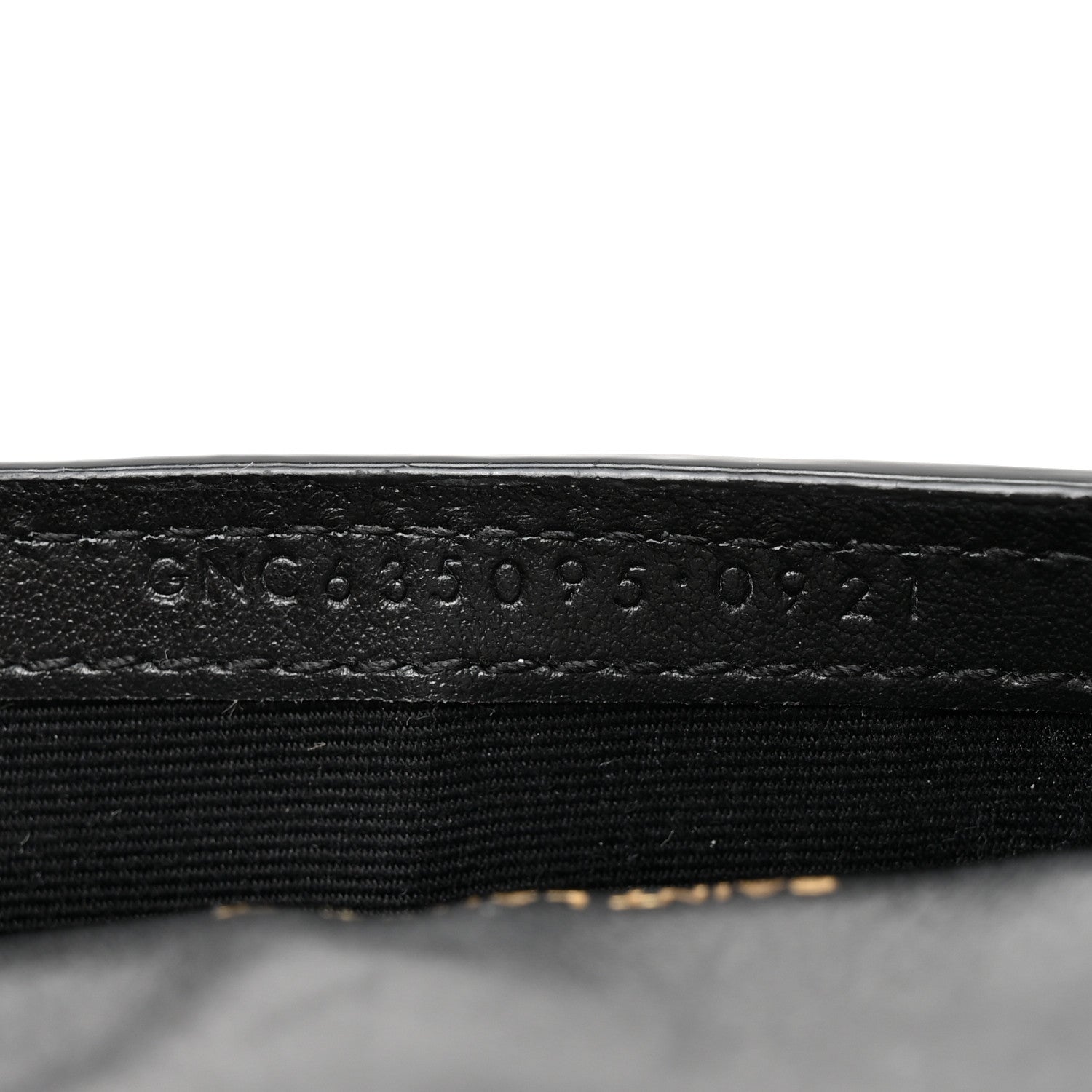 Saint Laurent Crocodile Embossed Monogram Phone Holder Crossbody Black 6 of 9