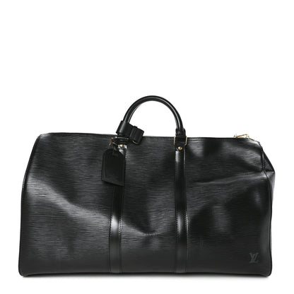 Louis Vuitton Epi Keepall 50 Black 1 of 9