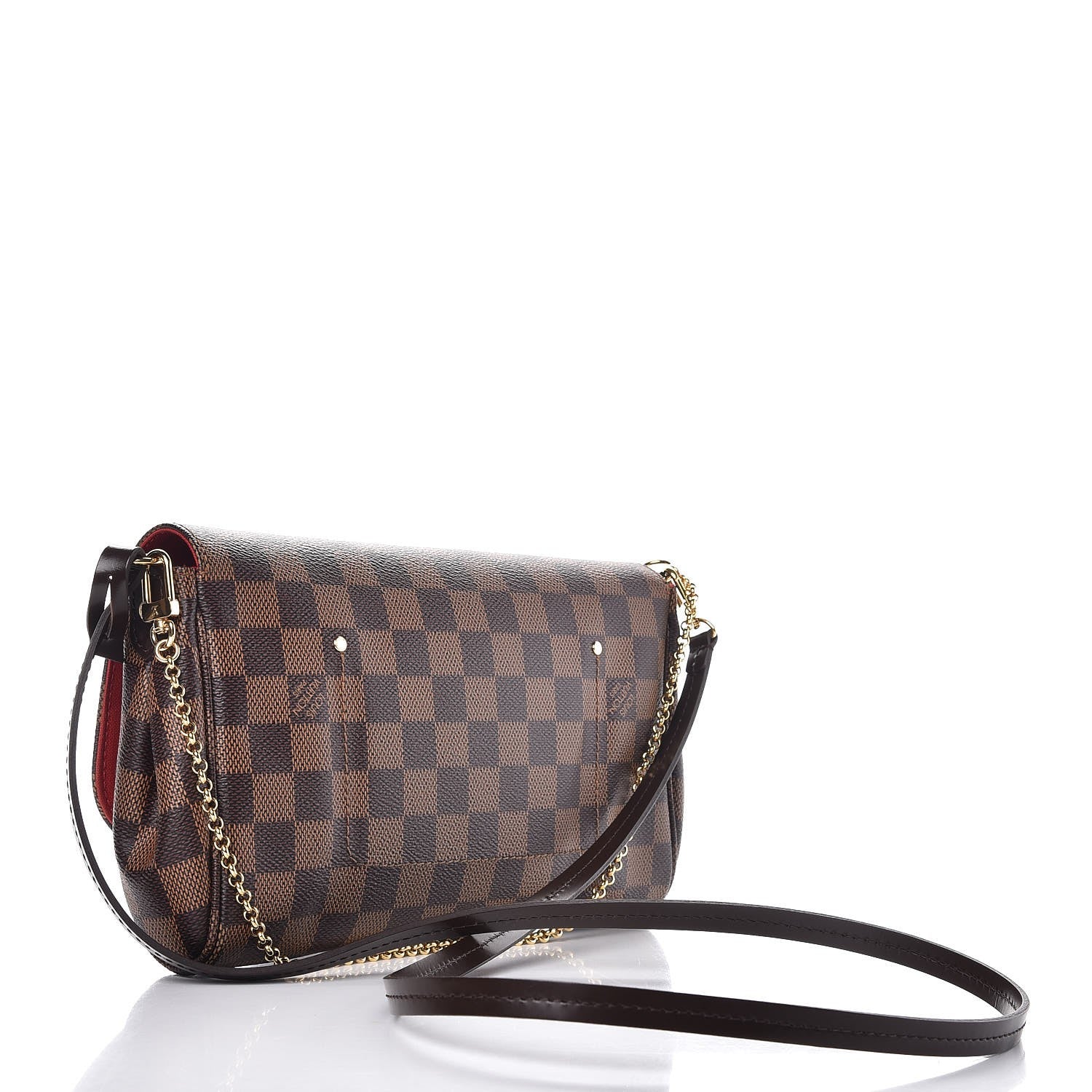 Louis Vuitton Damier Ebene Favorite MM 3 of 9
