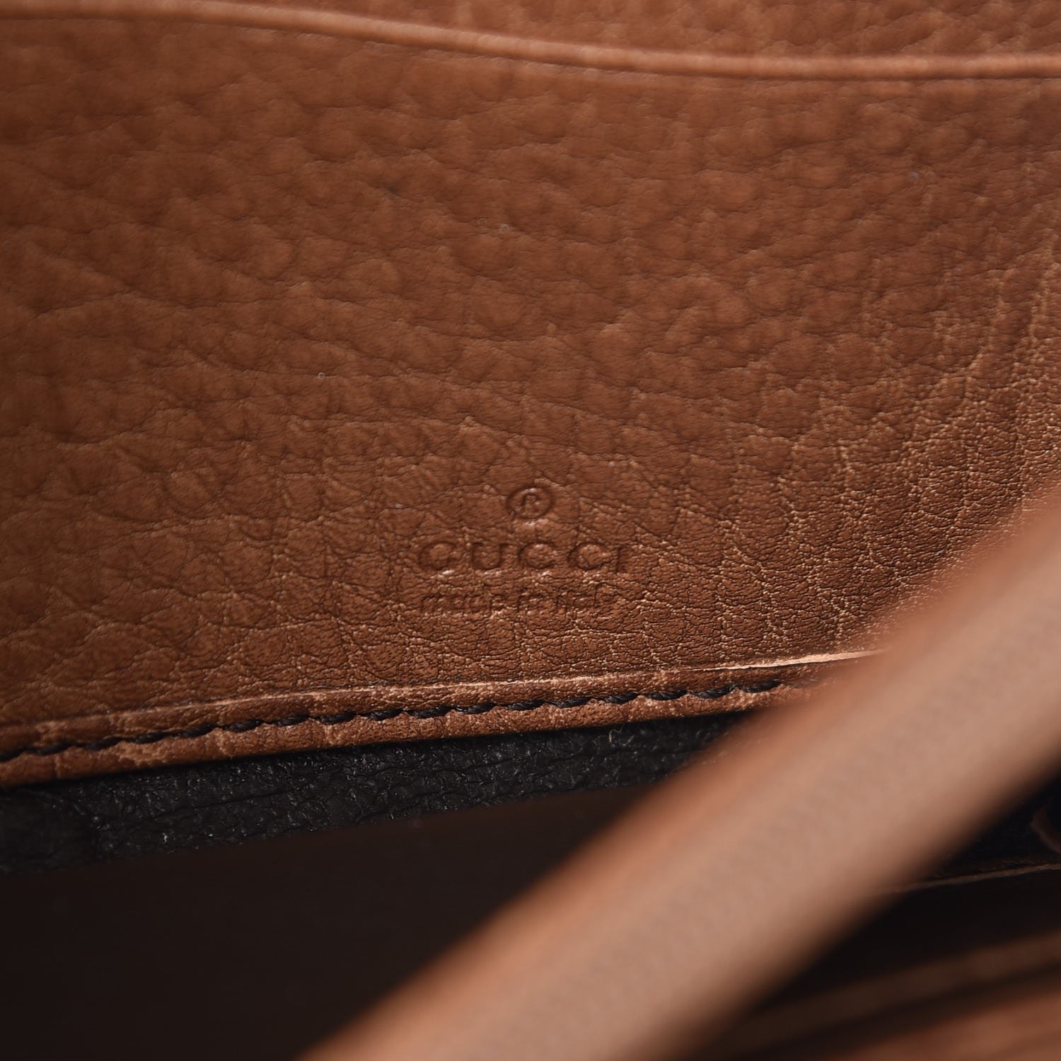 Gucci Guccissima Calfskin GG Continental Wallet Natural 6 of 11