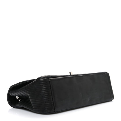 Chanel Lambskin Quilted Medium Coco Rider Flap Black 4 of 10