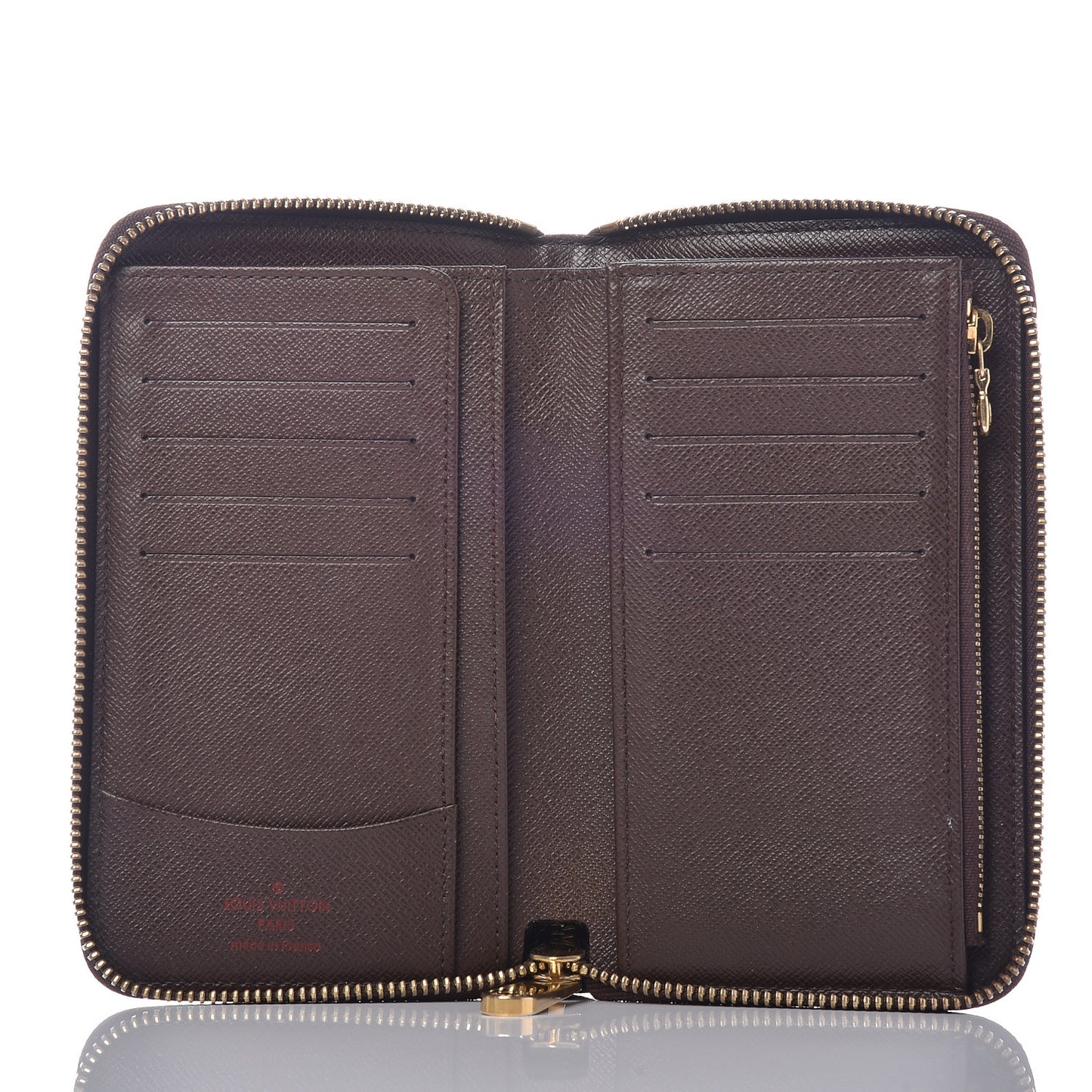 Damier Ebene Zippy Compact Wallet