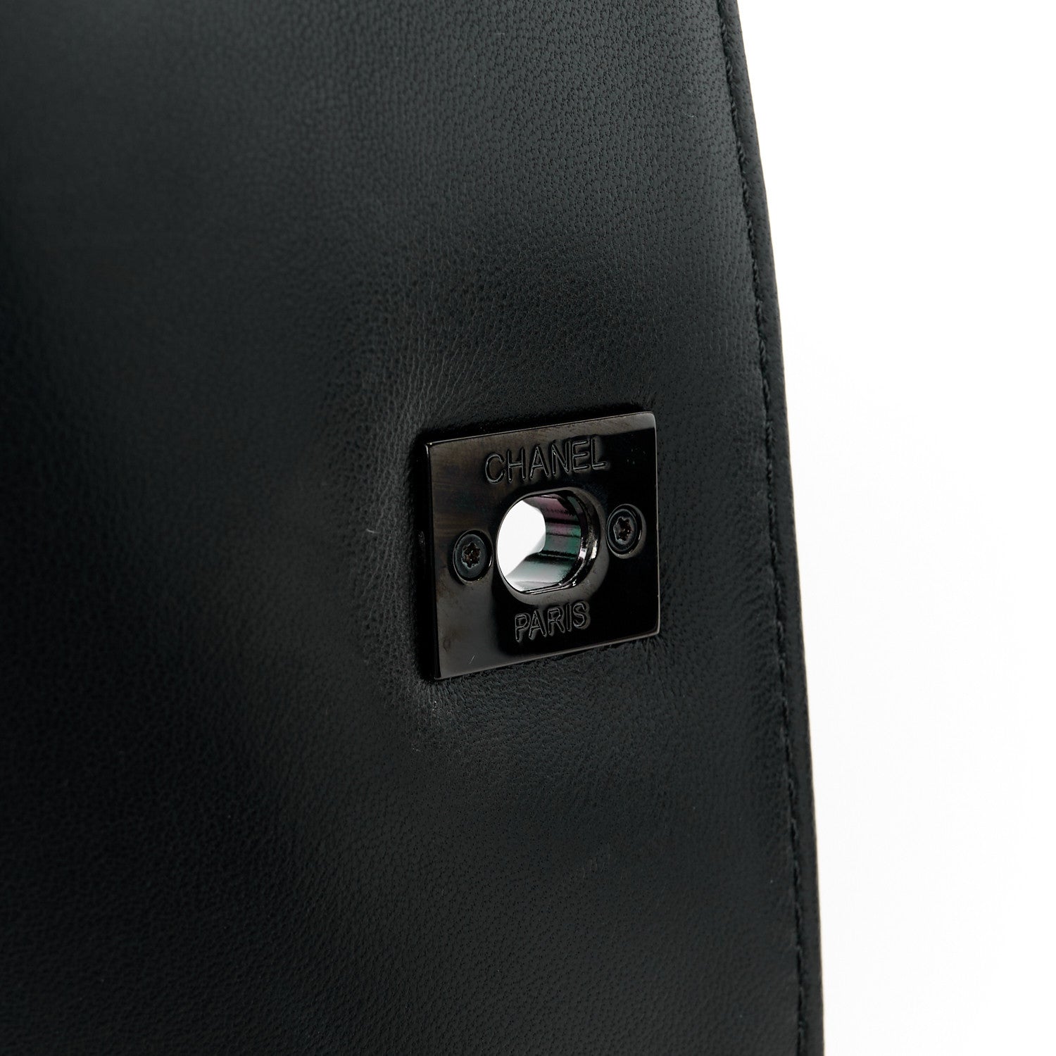 Chanel Lambskin Quilted Mini Trendy CC Dual Handle Flap Bag So Black 6 of 11
