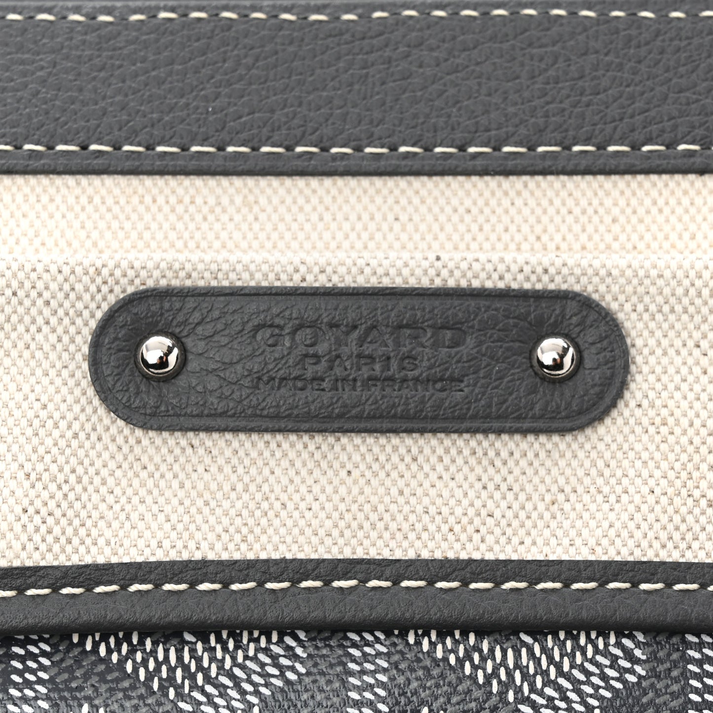 Goyardine Saigon Tote Grey