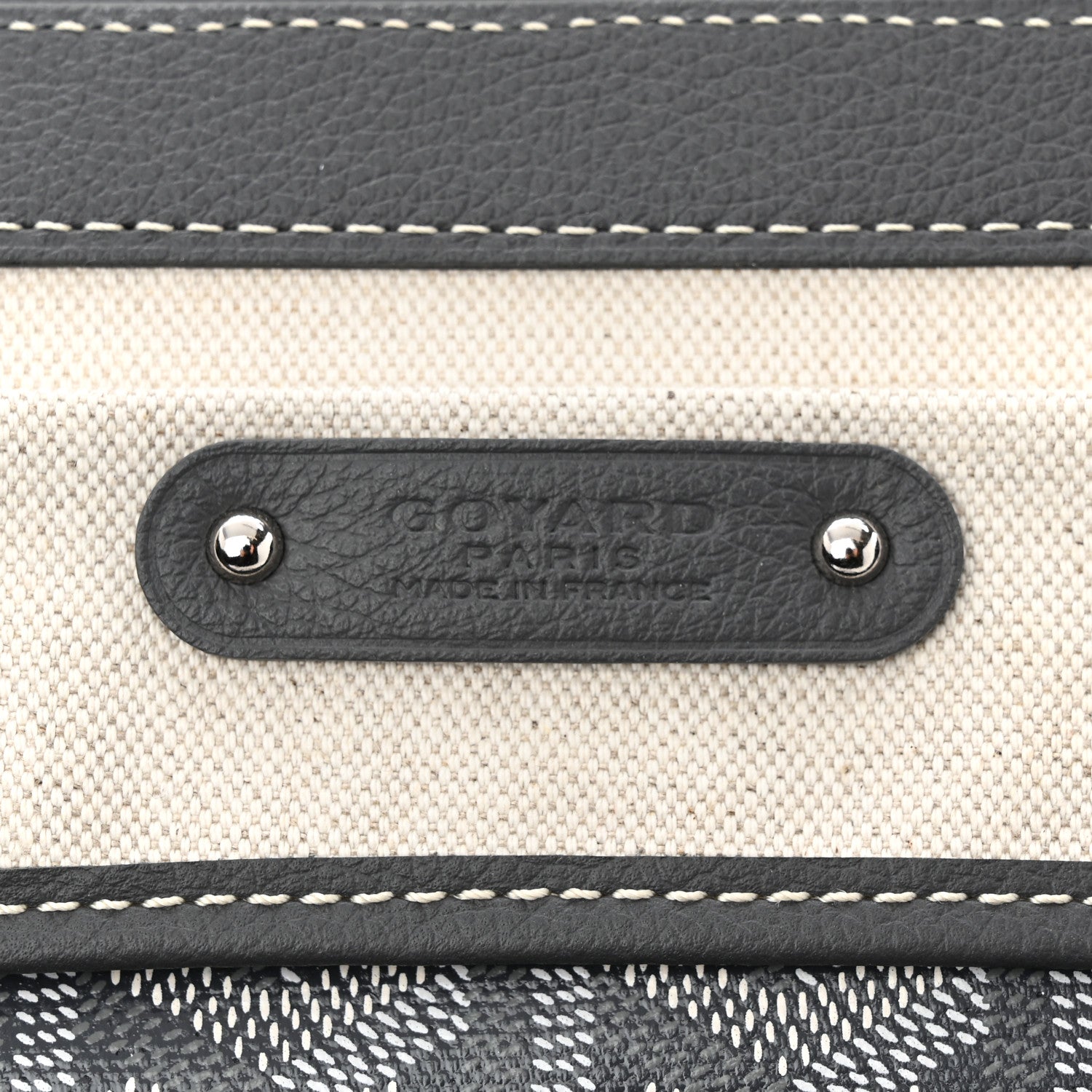 Goyard Goyardine Saigon Tote Grey 6 of 11