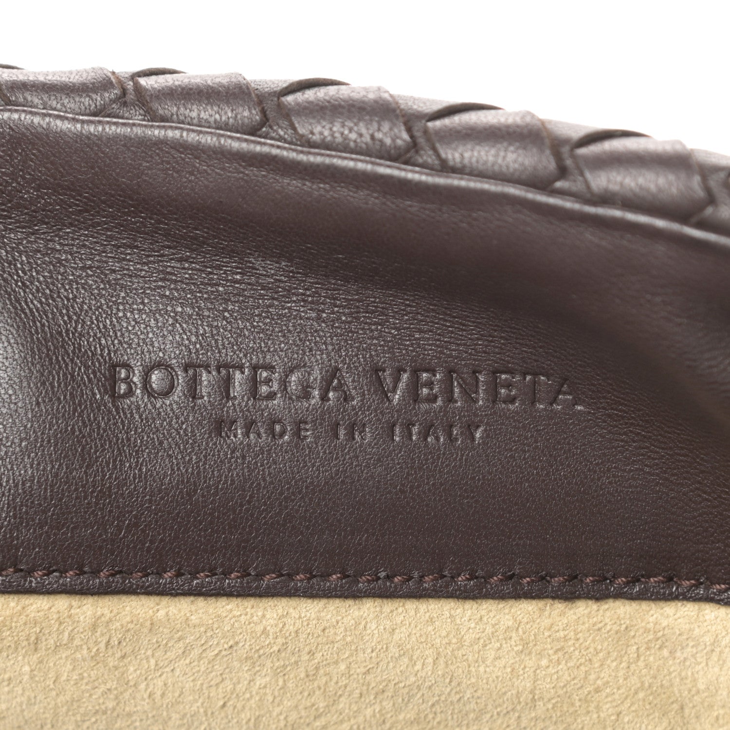 Bottega Veneta Nappa Intrecciato Flap Shoulder Bag Ebano 6 of 12