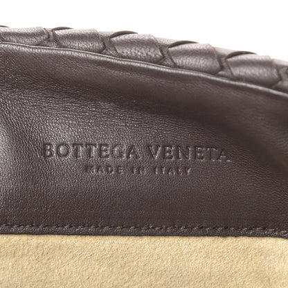 Bottega Veneta Nappa Intrecciato Flap Shoulder Bag Ebano 6 of 12