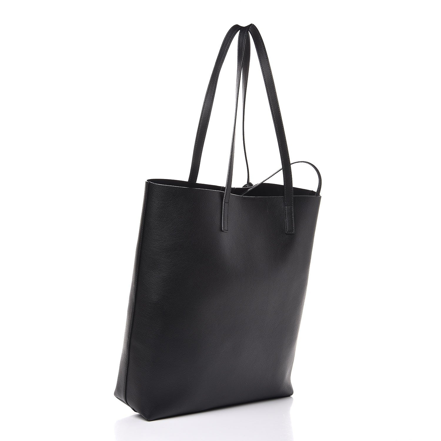 Saint Laurent Calfskin Medium Shopping Tote Black 4 of 8