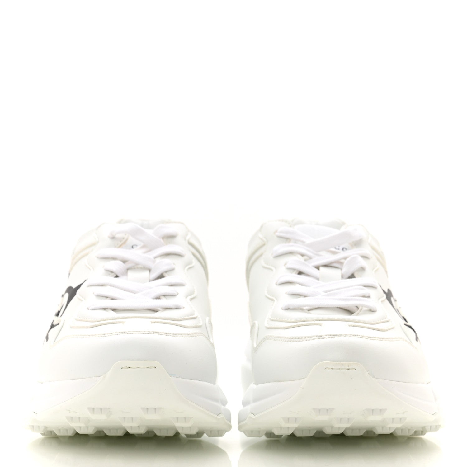Gucci Demetra Cat Eyes Womens Rhyton Sneakers 37.5 White 2 of 9
