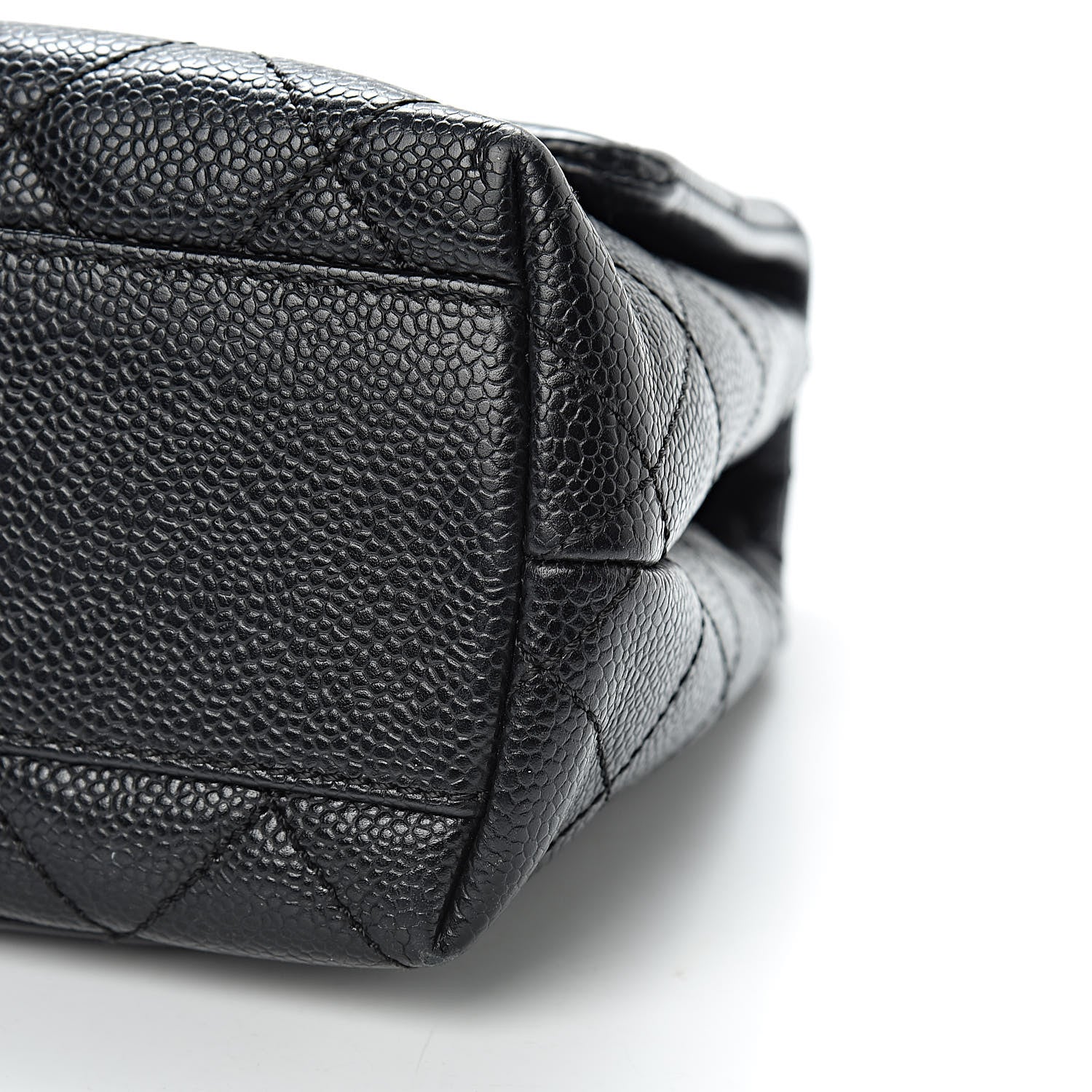 Chanel Caviar Quilted Medium Kelly Flap Bag Black 9 of 16