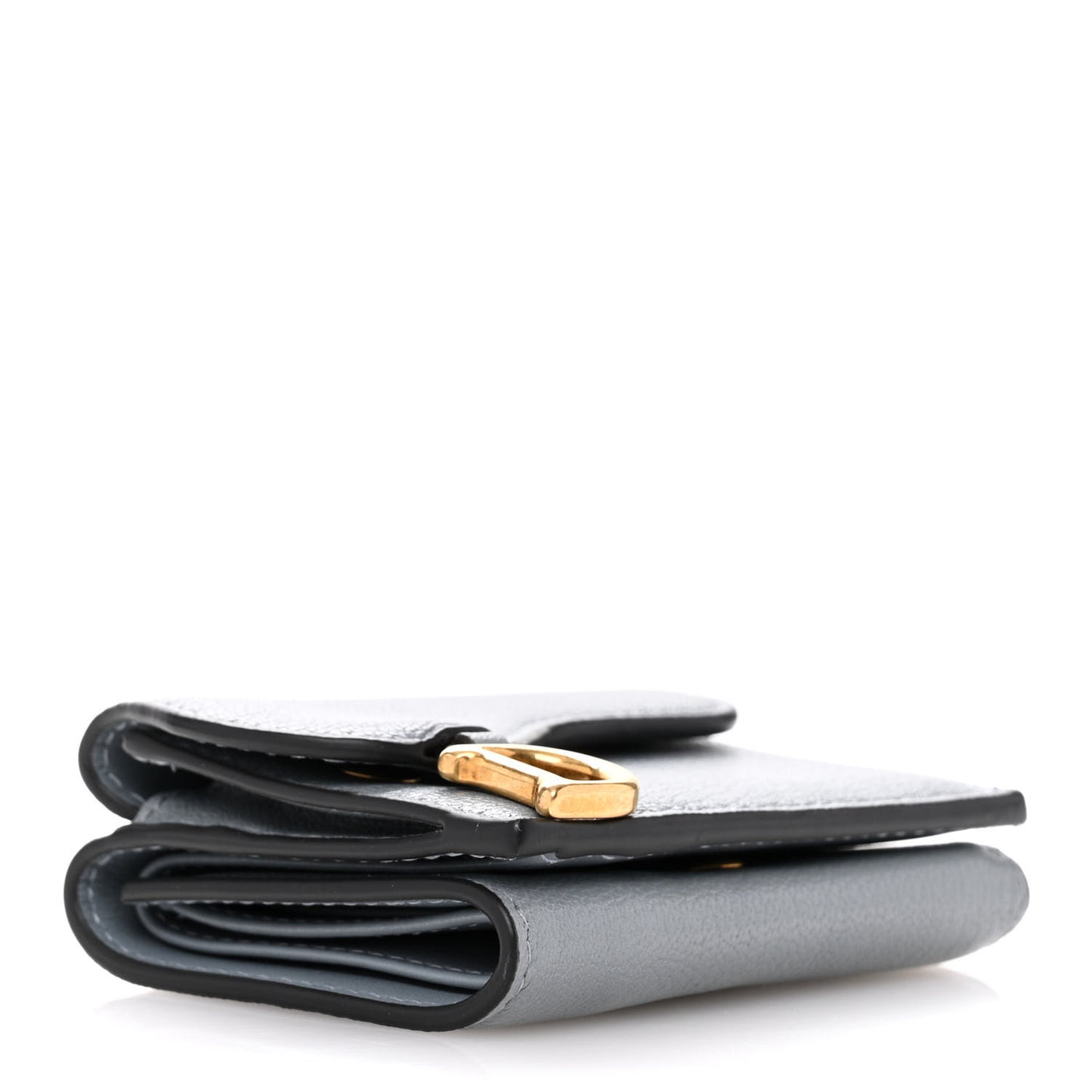 Goatskin Saddle Card Holder Sky Blue