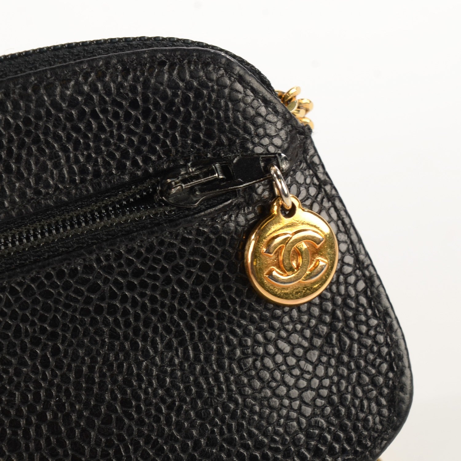 Chanel Caviar Timeless CC Coin Purse Black 8 of 11
