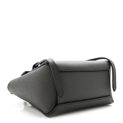 Celine Grained Calfskin Pico Belt Bag Grey 4 of 10