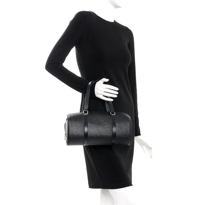Louis Vuitton Epi Soufflot Black 2 of 8