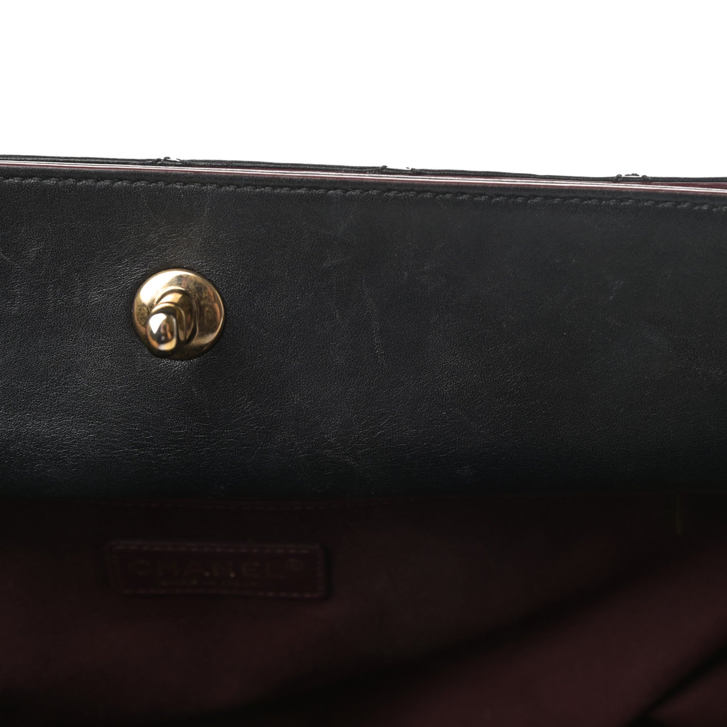 Chanel Calfskin Quilted Large Shopping Tote Black 11 of 20