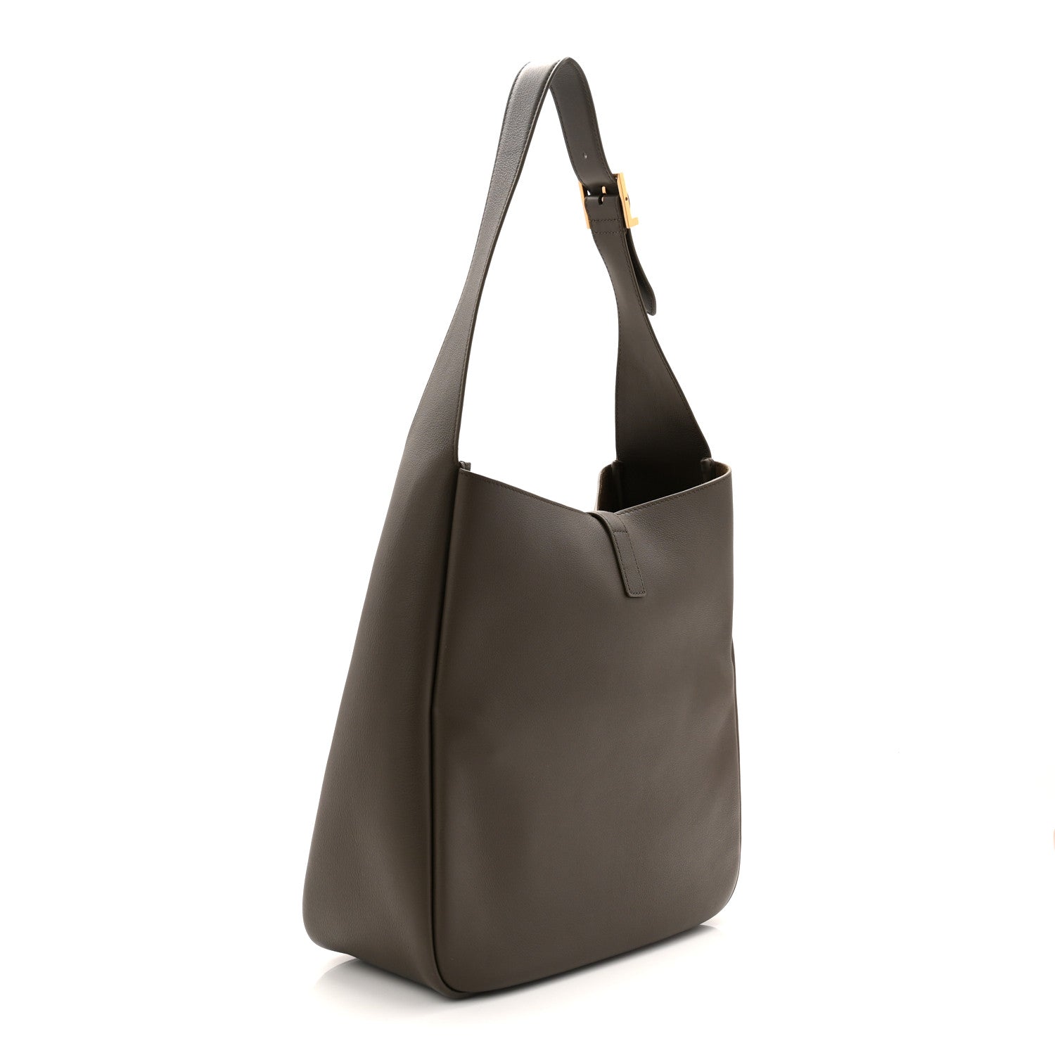 Saint Laurent Smooth Calfskin Large Le 5 A 7 Soft Hobo Light Musk 3 of 10