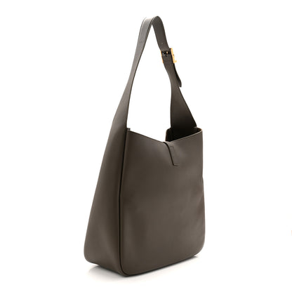 Saint Laurent Smooth Calfskin Large Le 5 A 7 Soft Hobo Light Musk 3 of 10