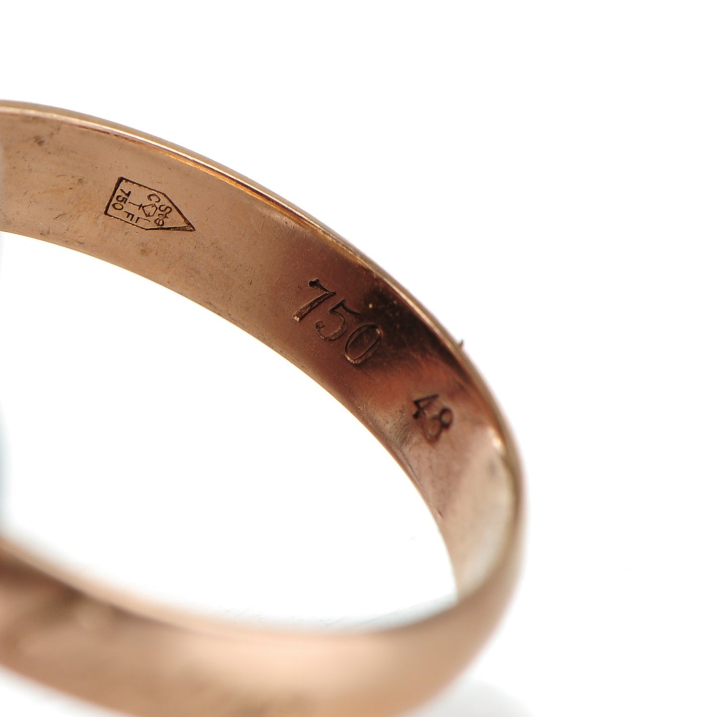 18k Pink Yellow White Gold Les Must De Trinity Ring 48