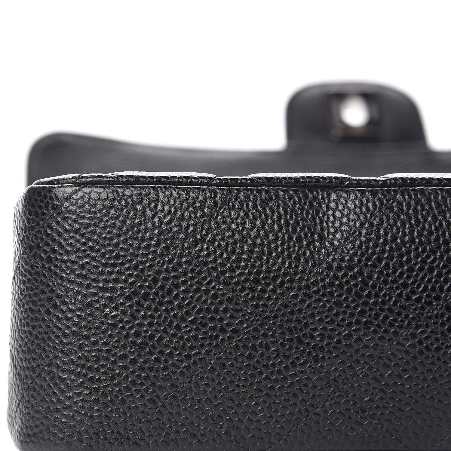 Chanel Caviar Quilted Medium Double Flap Black 14 of 14