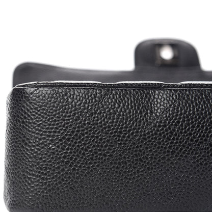 Chanel Caviar Quilted Medium Double Flap Black 14 of 14